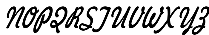 Jott 43 Thin Italic Font UPPERCASE