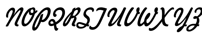 Jott 44 Condensed Italic Font UPPERCASE