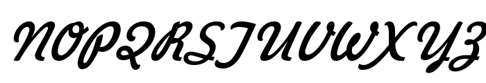 Jott 44 Italic Font UPPERCASE