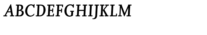 Joanna Hellenic Semi Bold Italic Font UPPERCASE