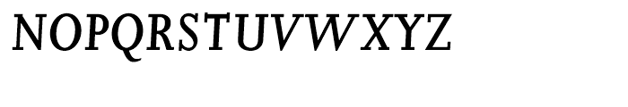 Joanna Hellenic Semi Bold Italic Font UPPERCASE