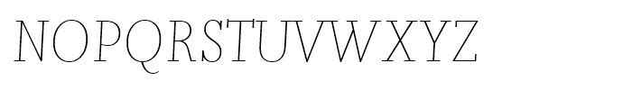 Joanna Nova Thin Italic Font UPPERCASE