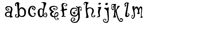 Jolly Jester Font LOWERCASE