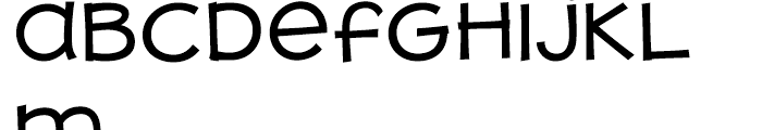 JollyGood Proper Unicase Regular Font LOWERCASE