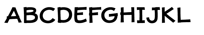 JollyGood Proper Unicase SemiBold Font UPPERCASE