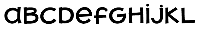 JollyGood Proper Unicase SemiBold Font LOWERCASE