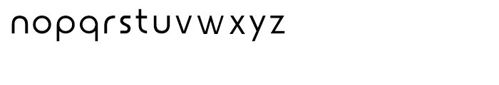Joph Thin Font LOWERCASE