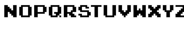 Joystix Monospaced Font UPPERCASE