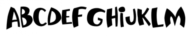 JollyJack Regular Font UPPERCASE