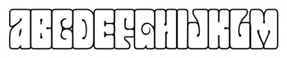 Jonah White Font LOWERCASE