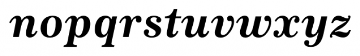 Journal Bold Italic Font LOWERCASE