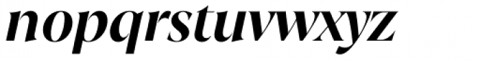 Joane Italic Bold Font LOWERCASE
