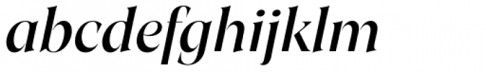 Joane Italic Semi Bold Font LOWERCASE