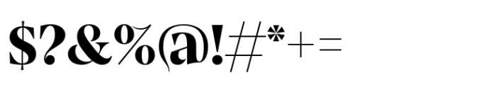 Joane Pro M Ultra Bold Font OTHER CHARS