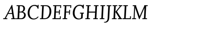 Joanna Hellenic Std Regular Italic Font UPPERCASE