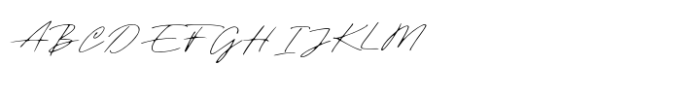 Joanne Smith Script Font UPPERCASE