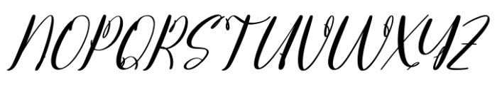 Joclin Ailanet Italic Font UPPERCASE