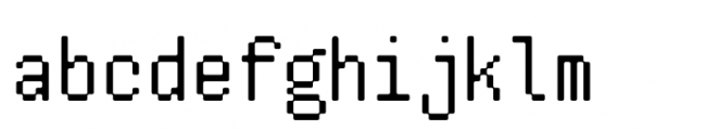 Jogan Soft Mono Font LOWERCASE