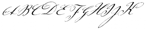 Johann Sparkling Font UPPERCASE