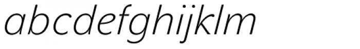 John Sans White Italic Font LOWERCASE