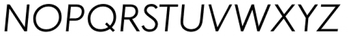 Johnston Pro Light Italic Font UPPERCASE