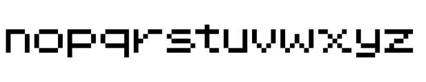 Johto Sans Regular Font LOWERCASE