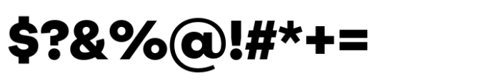 Joie Grotesk Extra Bold Font OTHER CHARS