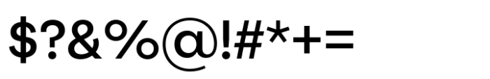 Joie Grotesk Medium Font OTHER CHARS