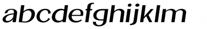 Jollin Family Light Expand Italic Font LOWERCASE