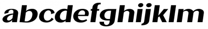 Jollin Family Medium Expand Italic Font LOWERCASE