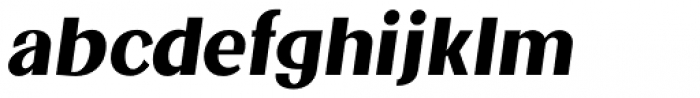 Jollin Family Semi Bold Italic Font LOWERCASE