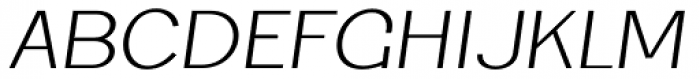 Jollin Family Thin Expand Italic Font UPPERCASE