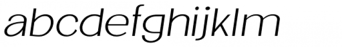 Jollin Family Thin Expand Italic Font LOWERCASE