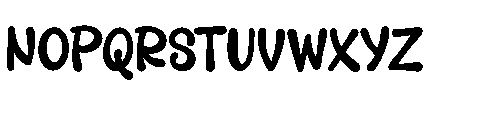 Jolly Blump Regular Font LOWERCASE