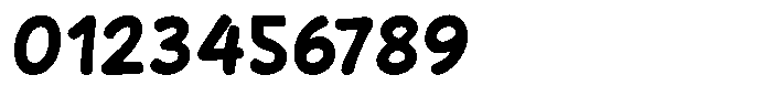 Jolly Bouncy Font OTHER CHARS