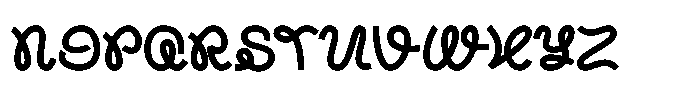Jolly Club Font UPPERCASE