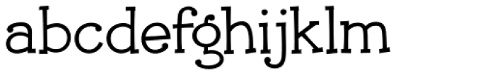 Jolly Good Proper Serif Light Font LOWERCASE