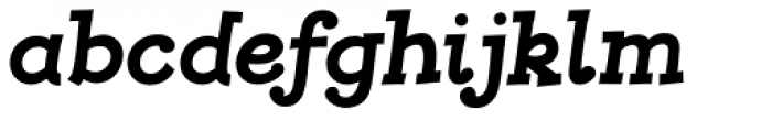 Jolly Good Proper Serif Semi Bold Italic Font LOWERCASE