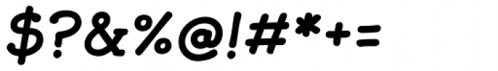 Jolly Good Serif Bold Italic Font OTHER CHARS