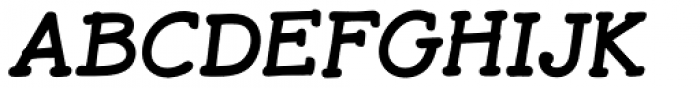 Jolly Good Serif Bold Italic Font UPPERCASE