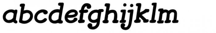 Jolly Good Serif Bold Italic Font LOWERCASE