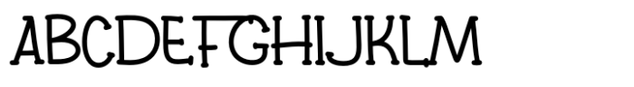 Jolly Scribbles Font UPPERCASE