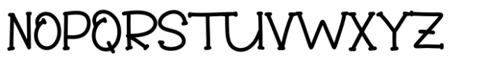 Jolly Scribbles Font UPPERCASE