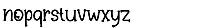 Jolly Scribbles Font LOWERCASE