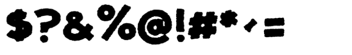 JollyGood Proper Unicase Unicase Rough Bold Font OTHER CHARS