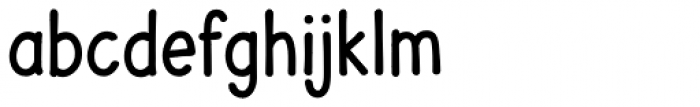 JollyGood Sans Condensed Regular Font LOWERCASE