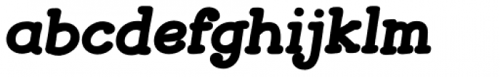 JollyGood Serif Black Italic Font LOWERCASE
