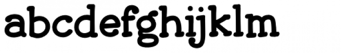 JollyGood Serif Bold Font LOWERCASE