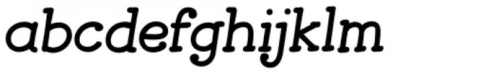JollyGood Serif Italic Font LOWERCASE