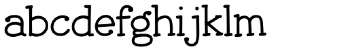 JollyGood Serif Light Font LOWERCASE